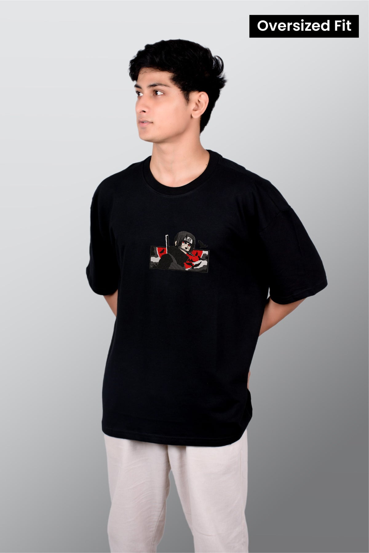 Itachi Emroidered T-shirt (Naruto)