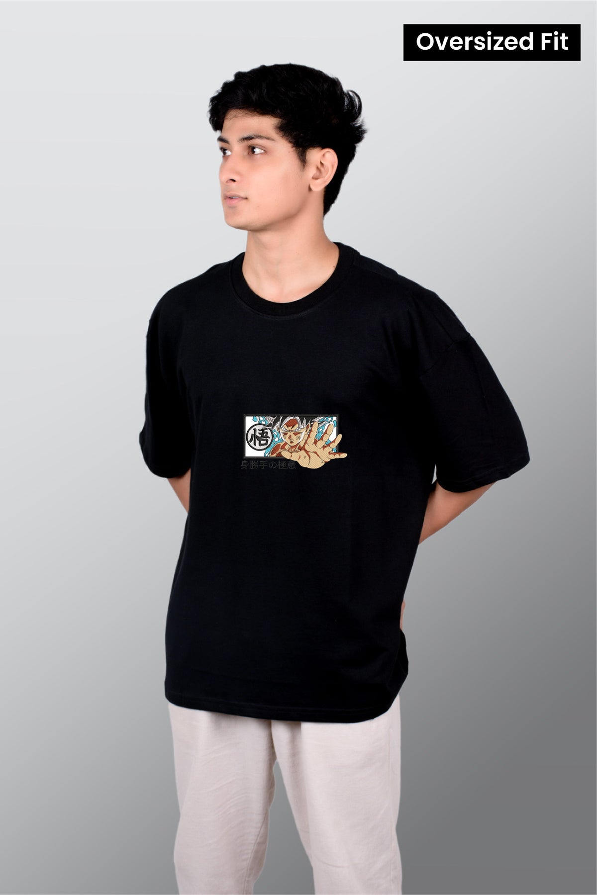 Goku 2 Embroidered T-shirt