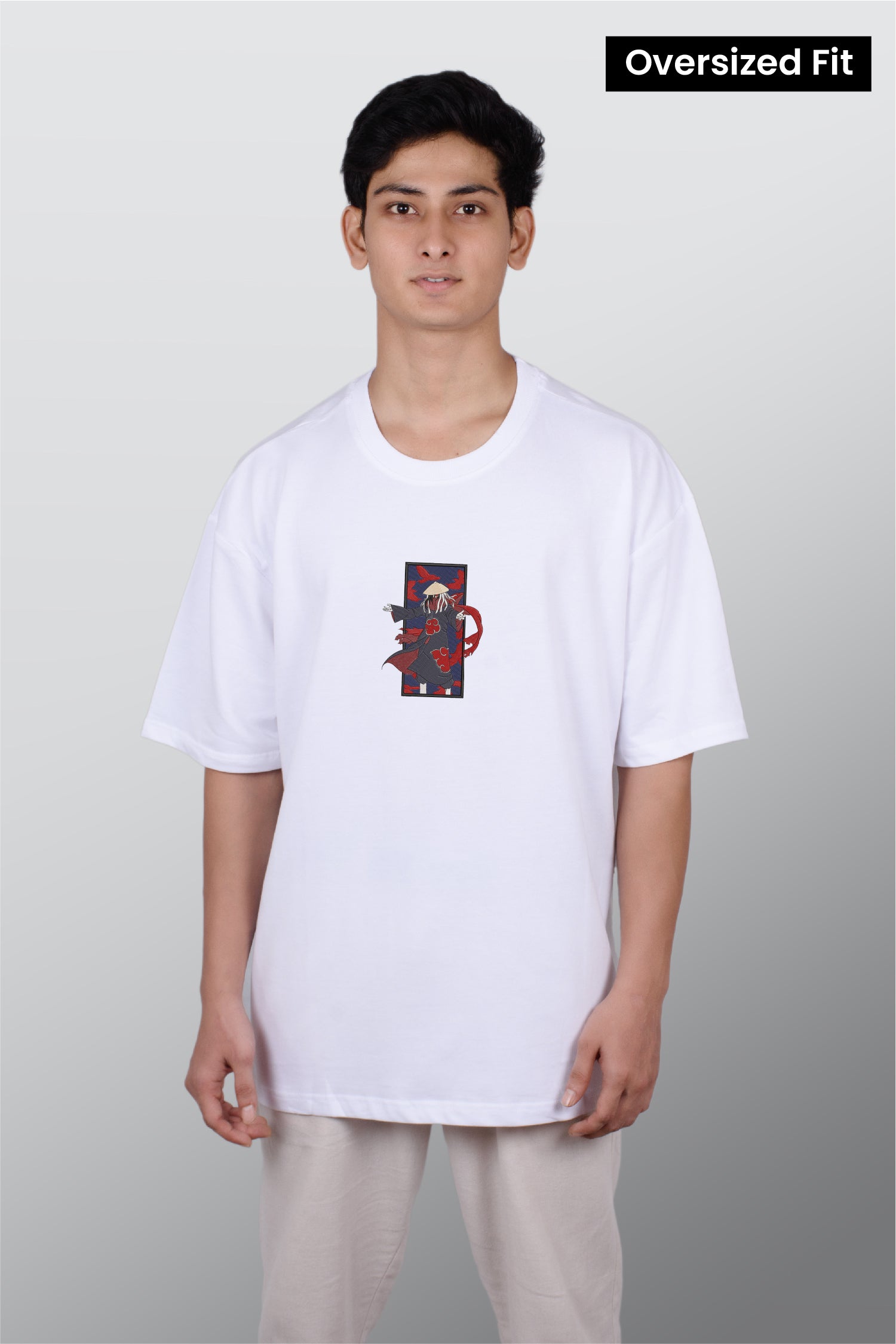 New Itachi Akatsuki Embroidered T-shirt