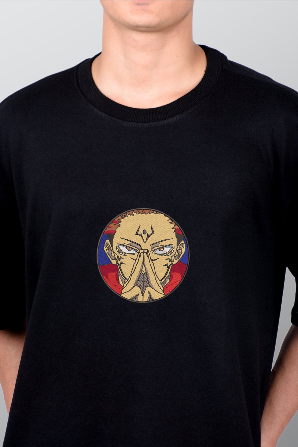 Sukuna 4 Embroidered T-shirt
