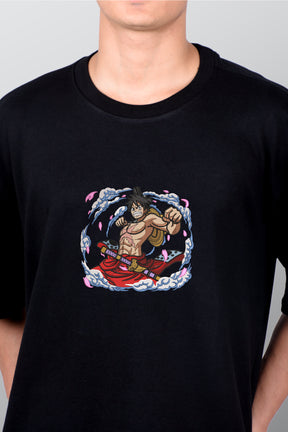 Monkey D Luffy Embroidered T-shirt