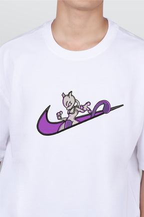 Mewtwo Embroidered T-shirt Pokemon